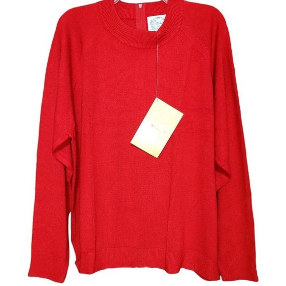 QVC Sweaters Vintage 8s Qvc Stitches In Time Womens Mock Neck